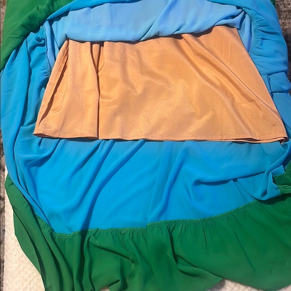 Jade Melody Womens Maxi Dress Tam Rainbow Halter Dress Small Colorful - Picture 6 of 9